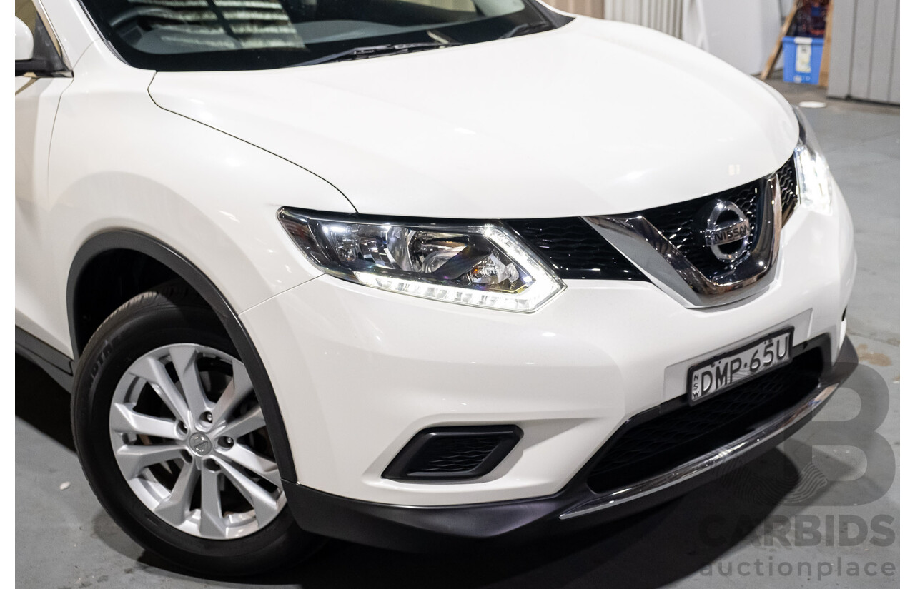 3/2017 Nissan X-Trail ST (fwd) T32 4d Wagon Pearl White 2.5L
