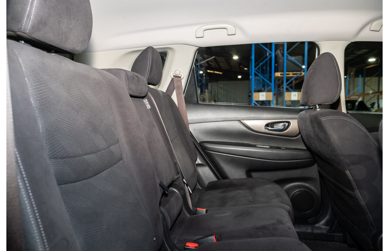 3/2017 Nissan X-Trail ST (fwd) T32 4d Wagon Pearl White 2.5L