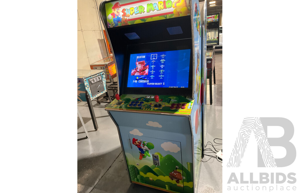 Super Mario - Stand-Up Multi-Arcade - Pandora Box System - Up to 3,000 Games