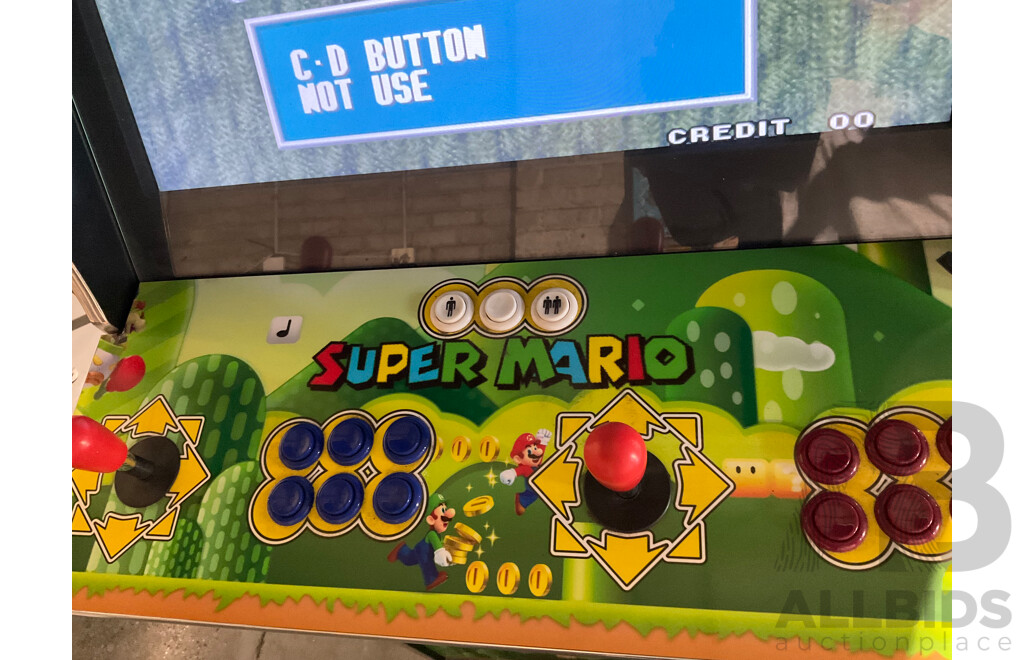 Super Mario - Stand-Up Multi-Arcade - Pandora Box System - Up to 3,000 Games
