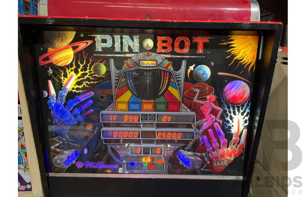 PIN-BOT (Williams) Pinball Machine