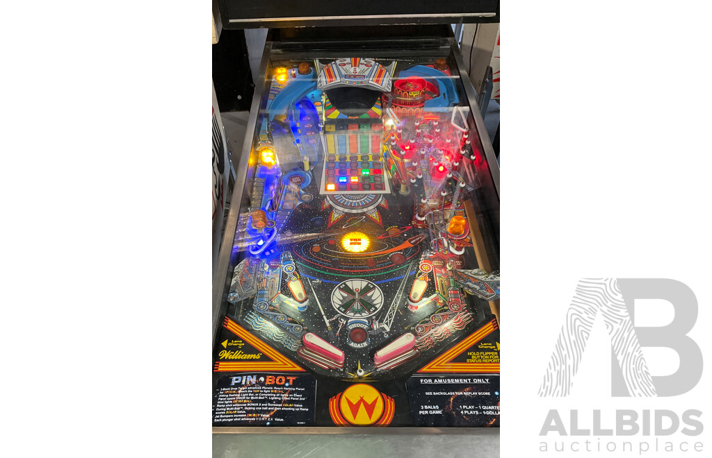 PIN-BOT (Williams) Pinball Machine