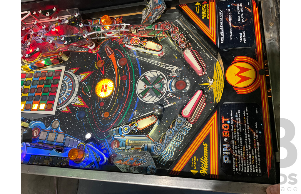 PIN-BOT (Williams) Pinball Machine