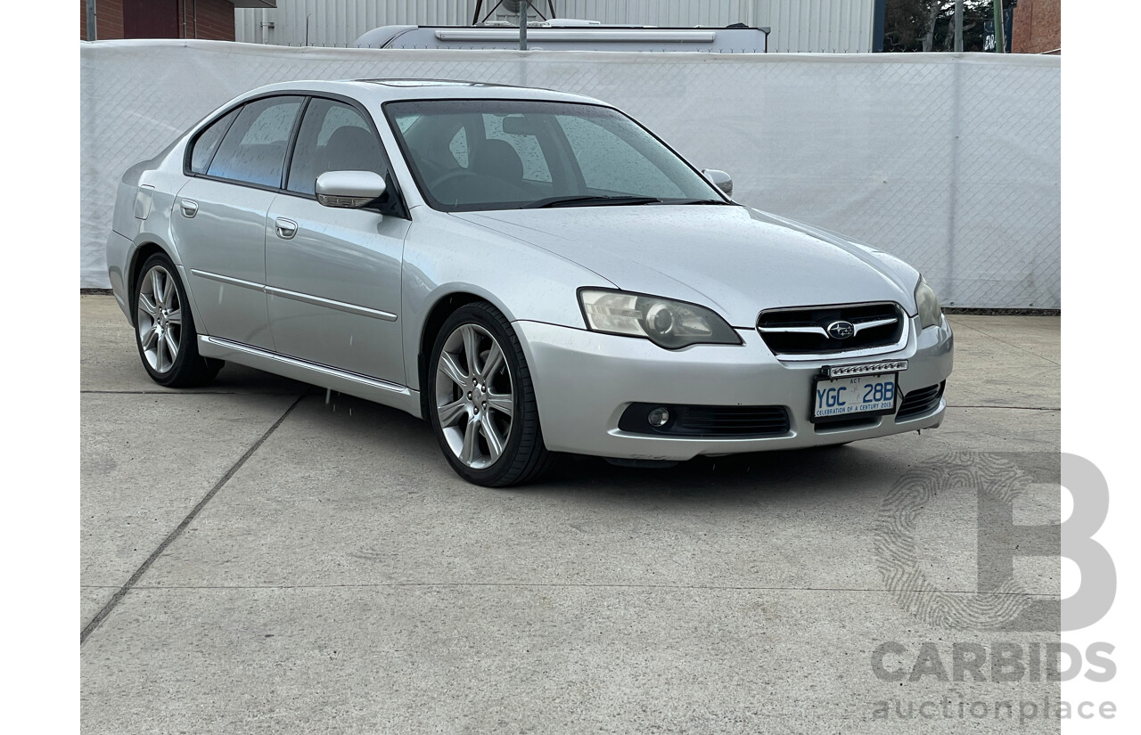 5/2006 Subaru Liberty 3.0r-B MY06 4d Sedan Silver 3.0L