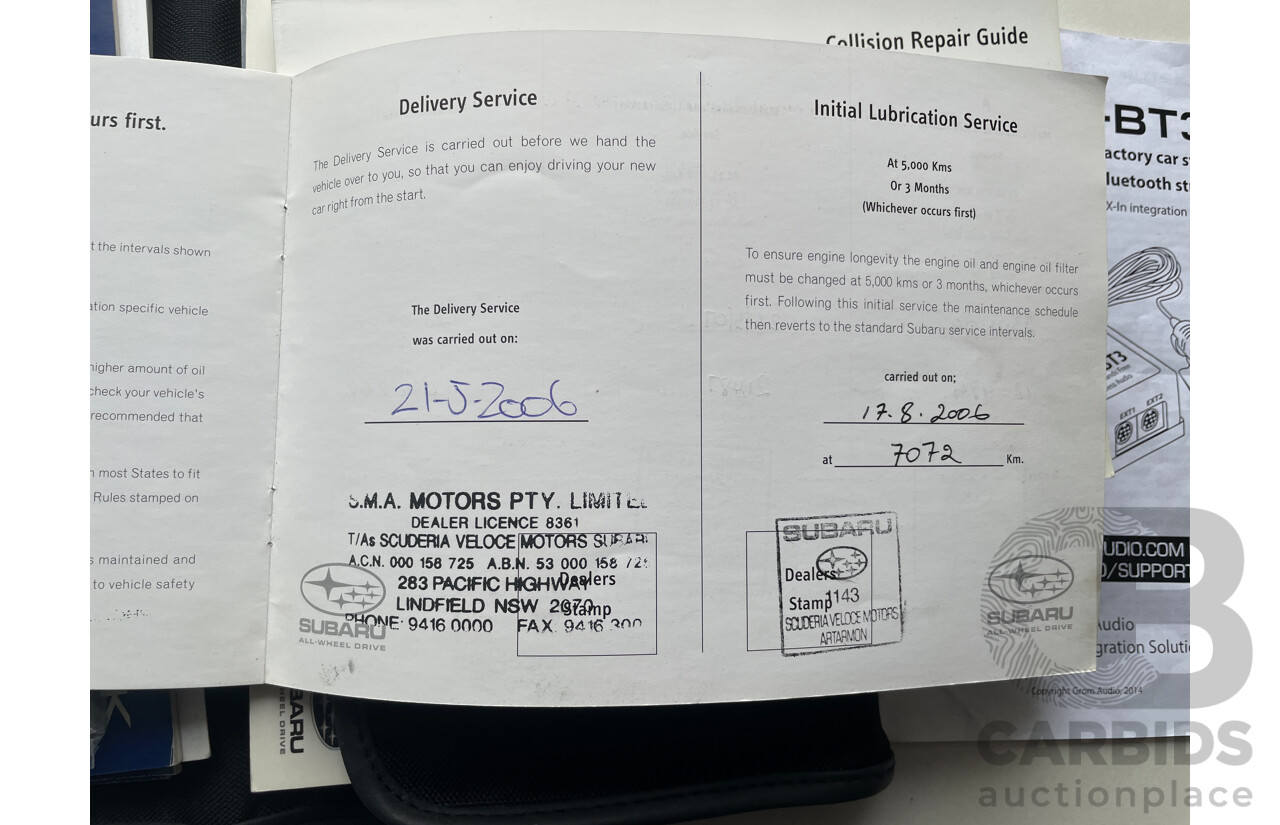 5/2006 Subaru Liberty 3.0r-B MY06 4d Sedan Silver 3.0L