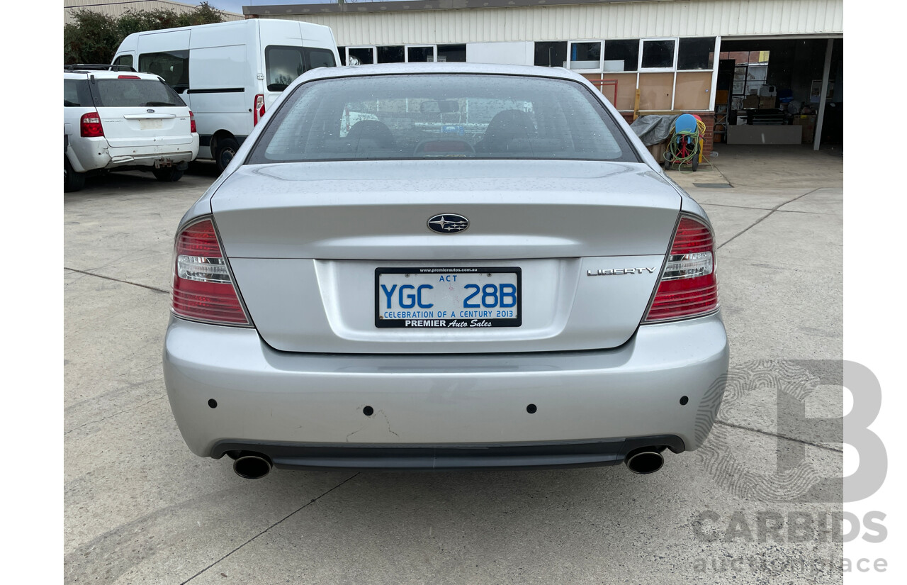 5/2006 Subaru Liberty 3.0r-B MY06 4d Sedan Silver 3.0L