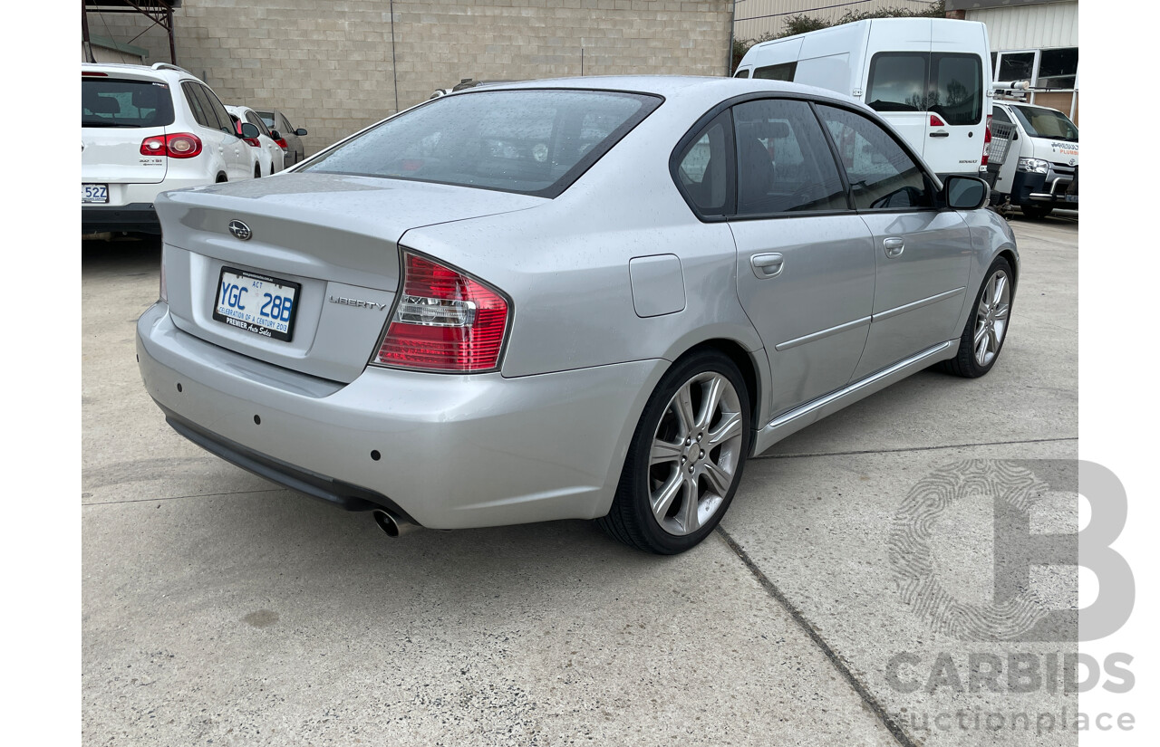 5/2006 Subaru Liberty 3.0r-B MY06 4d Sedan Silver 3.0L