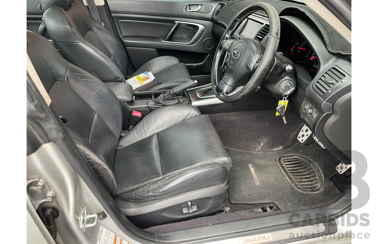 5/2006 Subaru Liberty 3.0r-B MY06 4d Sedan Silver 3.0L