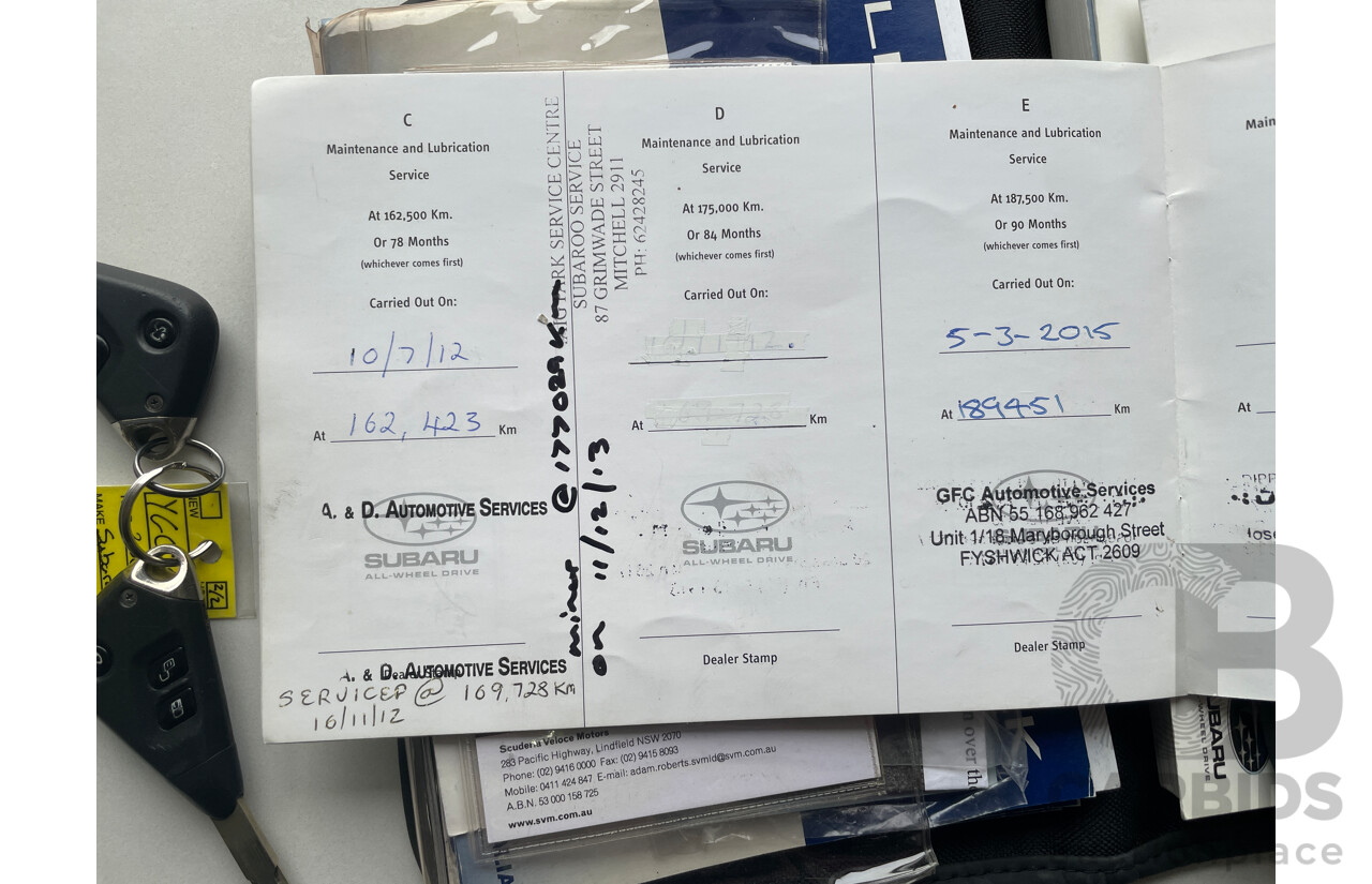 5/2006 Subaru Liberty 3.0r-B MY06 4d Sedan Silver 3.0L