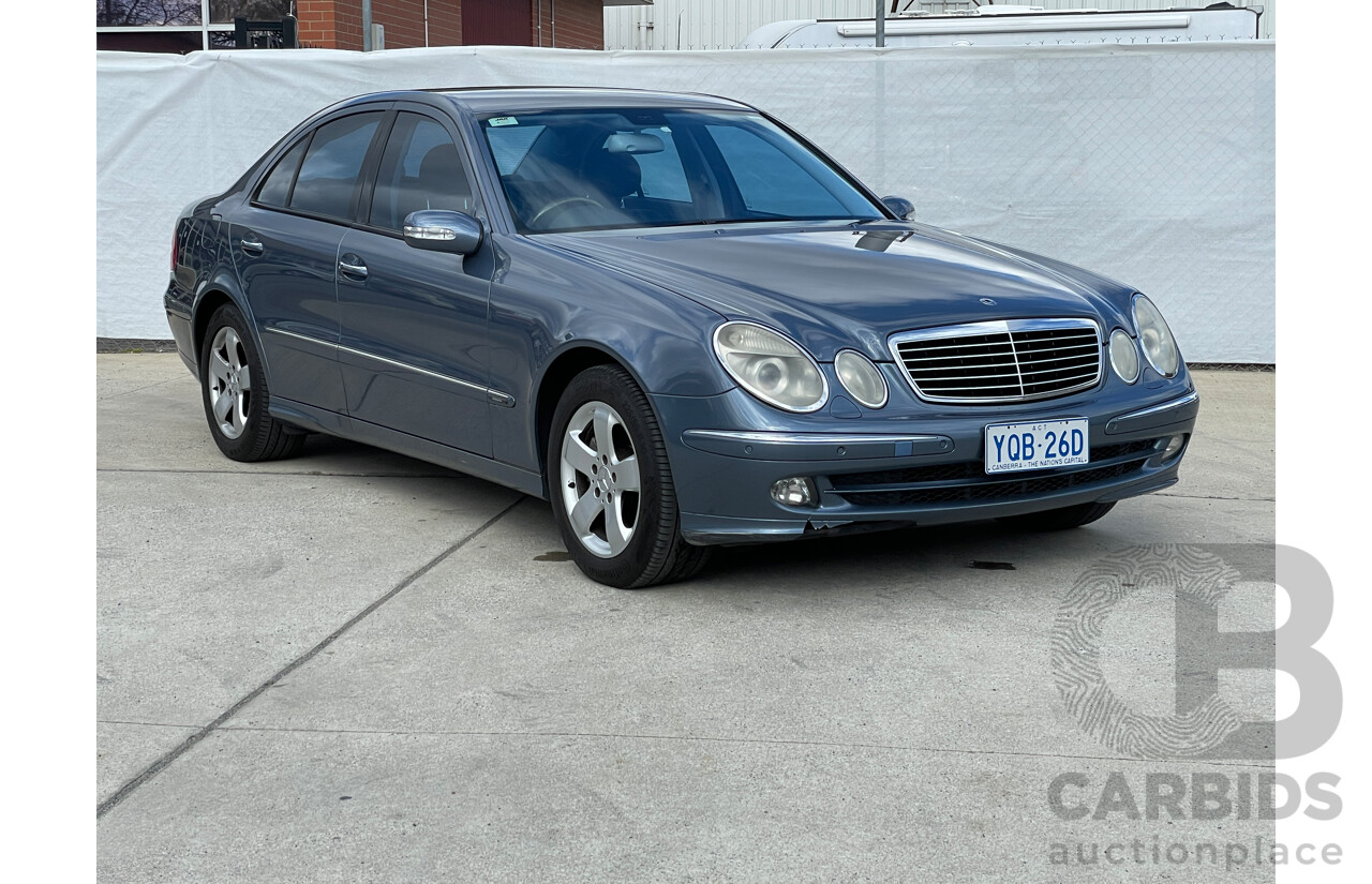 5/2005 Mercedes-Benz E200k Avantgarde 211 4d Sedan Blue 1.8L