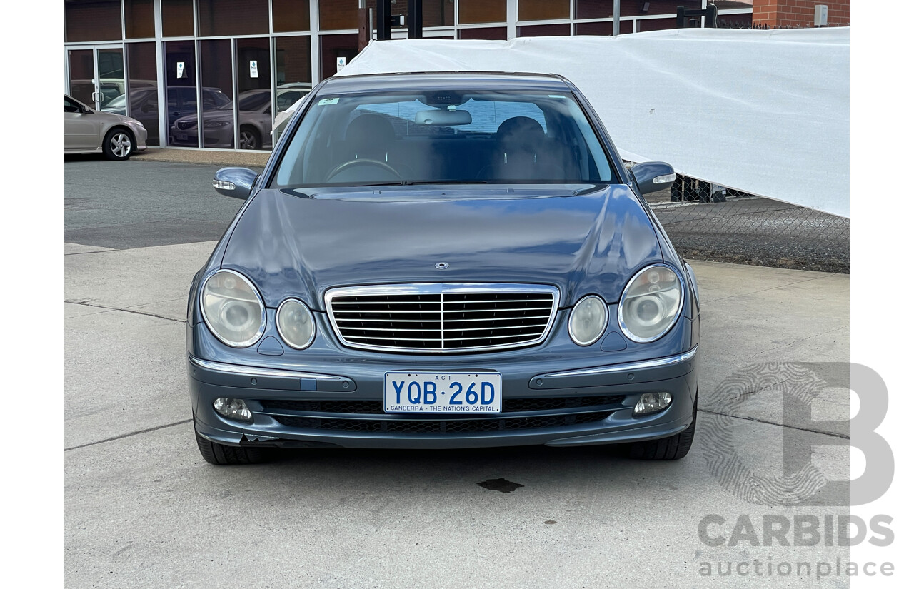 5/2005 Mercedes-Benz E200k Avantgarde 211 4d Sedan Blue 1.8L