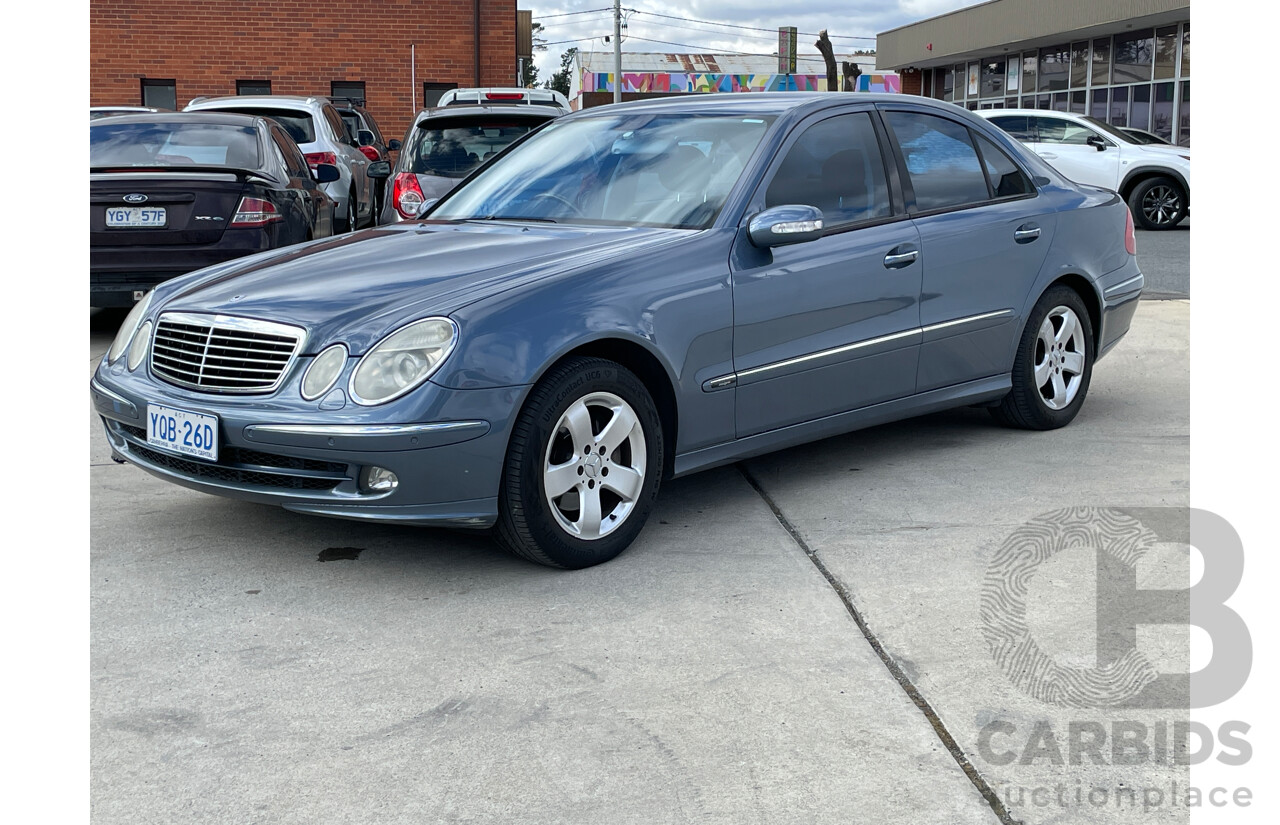 5/2005 Mercedes-Benz E200k Avantgarde 211 4d Sedan Blue 1.8L