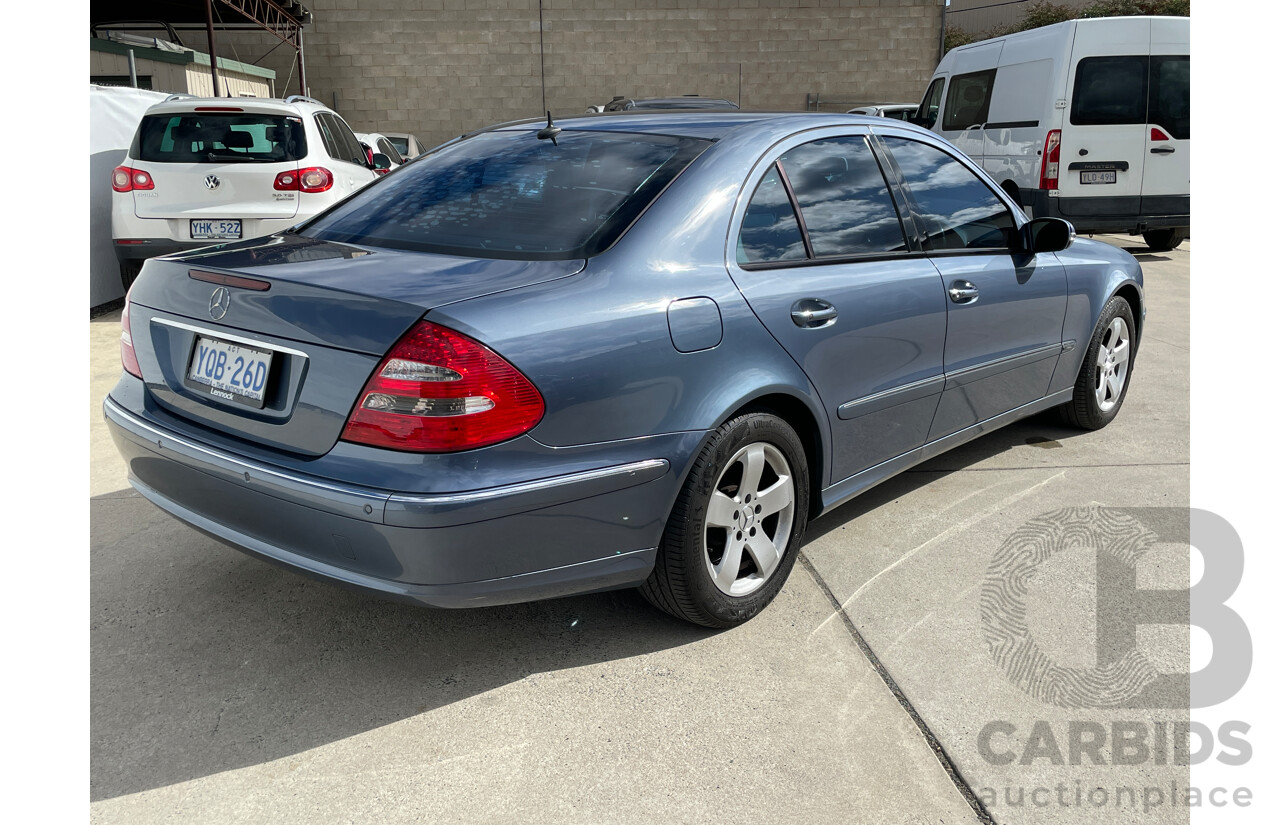 5/2005 Mercedes-Benz E200k Avantgarde 211 4d Sedan Blue 1.8L