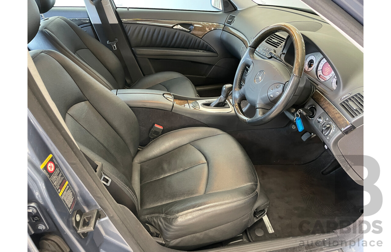 5/2005 Mercedes-Benz E200k Avantgarde 211 4d Sedan Blue 1.8L