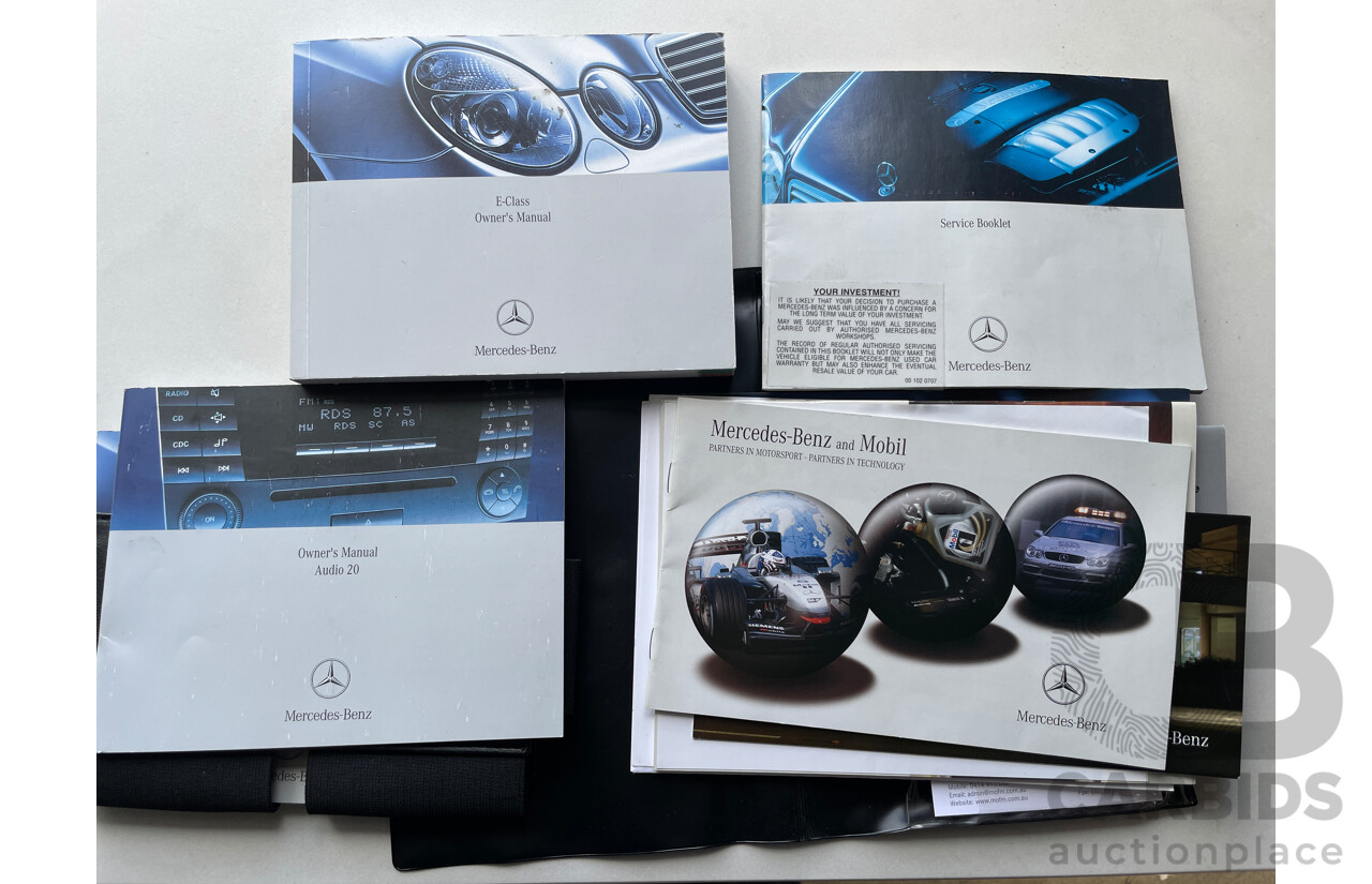 5/2005 Mercedes-Benz E200k Avantgarde 211 4d Sedan Blue 1.8L