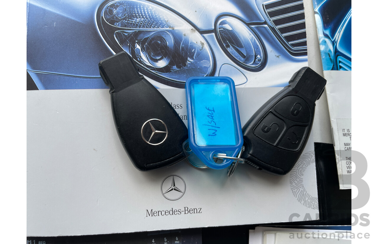 5/2005 Mercedes-Benz E200k Avantgarde 211 4d Sedan Blue 1.8L