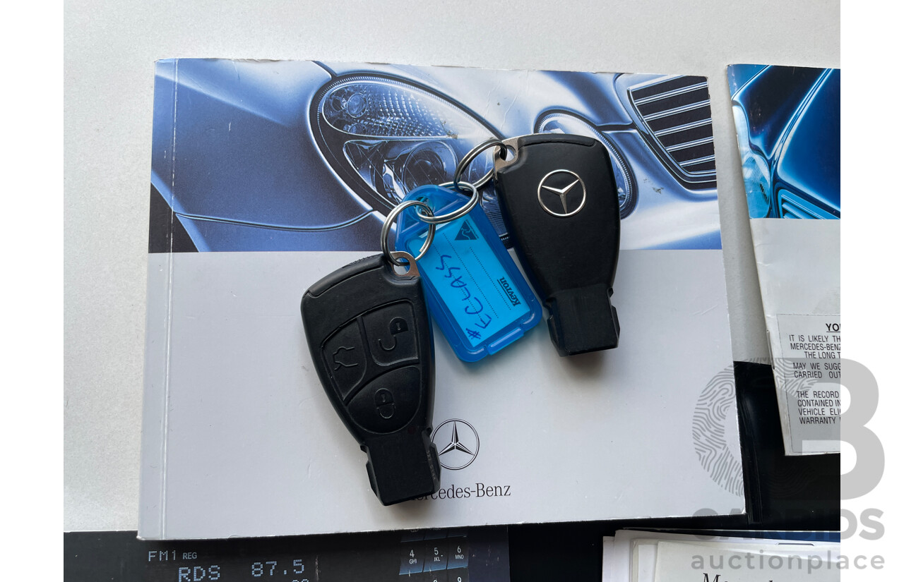 5/2005 Mercedes-Benz E200k Avantgarde 211 4d Sedan Blue 1.8L