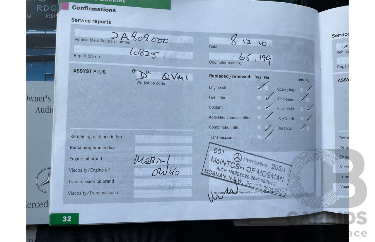 5/2005 Mercedes-Benz E200k Avantgarde 211 4d Sedan Blue 1.8L