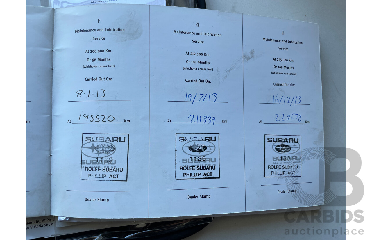 10/2007 Subaru Liberty 2.5i Premium MY07 4d Sedan Grey 2.5L