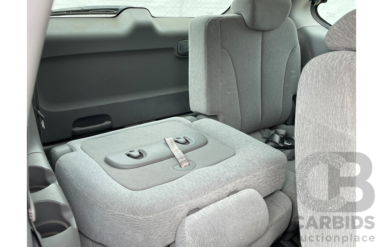 5/2008 Kia Carnival EX VQ 4d Wagon White 2.7L