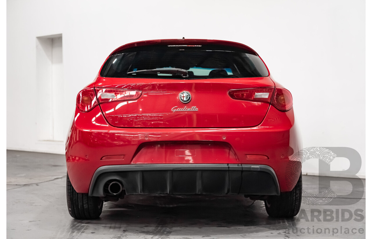 12/2015 Alfa Romeo Giulietta Sprint Limited Edition MY16 5d Hatchback Red Turbo 1.4L