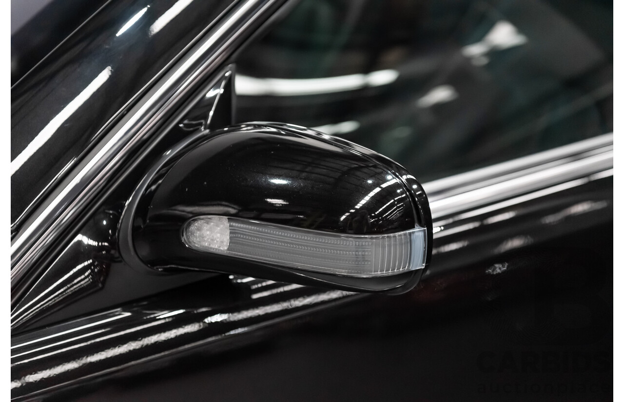 9/2001 Mercedes Benz CL500 W215 2d Coupe Obsidian Black V8 5.0L