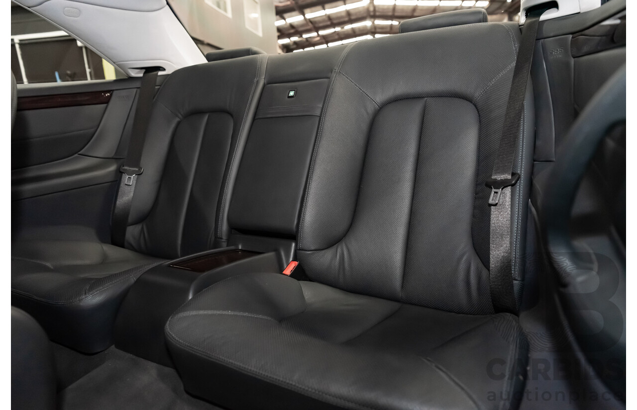 9/2001 Mercedes Benz CL500 W215 2d Coupe Obsidian Black V8 5.0L