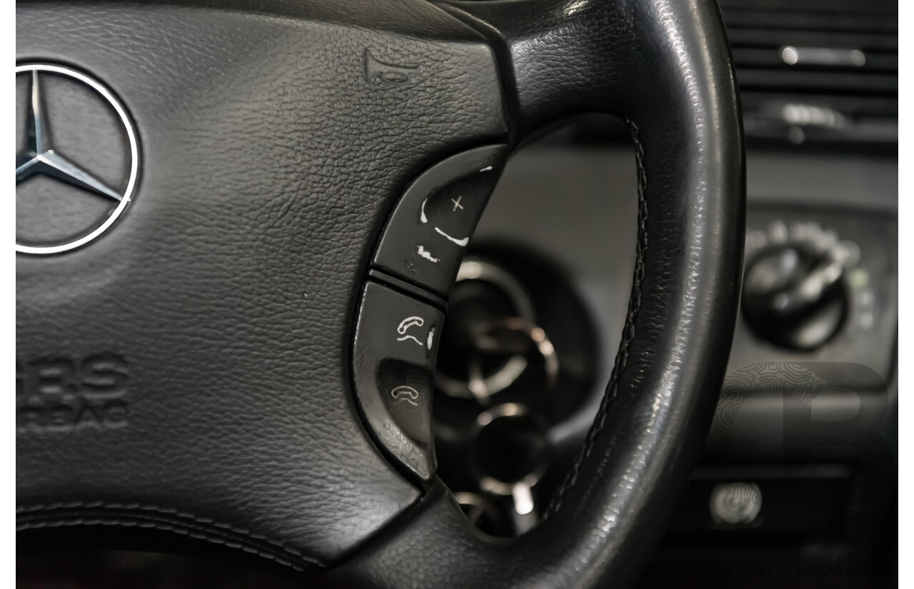 9/2001 Mercedes Benz CL500 W215 2d Coupe Obsidian Black V8 5.0L