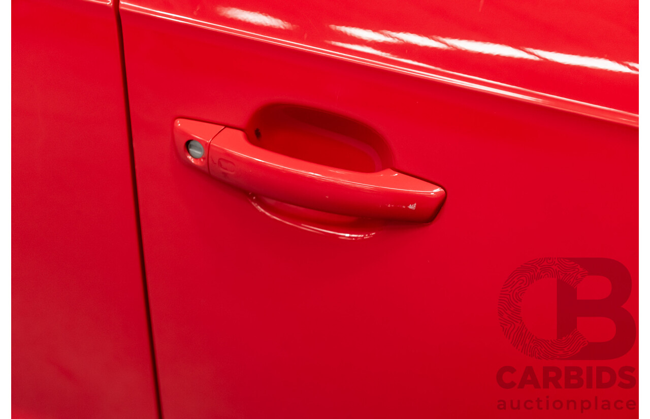 1/2014 Audi A3 Sportback 1.8 TFSI Quattro (AWD) S-Line Package Ambition 8V 5d Hatchback Red Turbo 1.8L