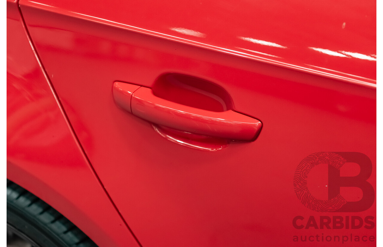 1/2014 Audi A3 Sportback 1.8 TFSI Quattro (AWD) S-Line Package Ambition 8V 5d Hatchback Red Turbo 1.8L