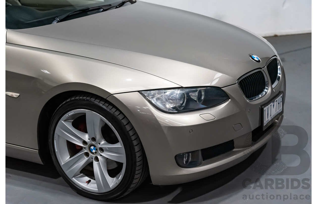 12/2009 BMW 320d Executive Touring E93 MY09 2d Convertible Metallic Gold Turbo Diesel 2.0L