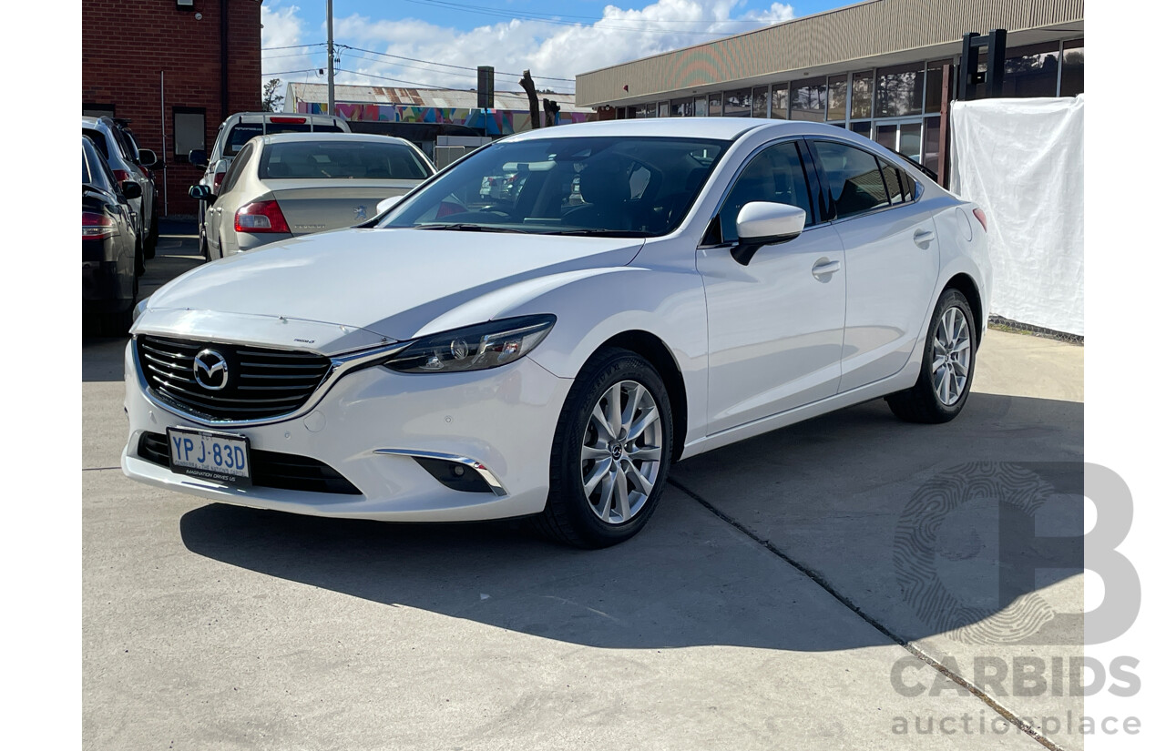 7/2017 Mazda Mazda6 Touring 6C MY15 4d Sedan White 2.5L