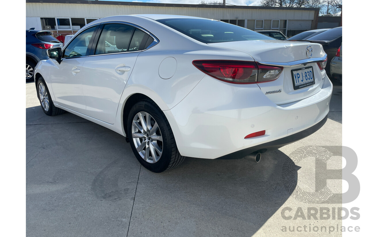 7/2017 Mazda Mazda6 Touring 6C MY15 4d Sedan White 2.5L