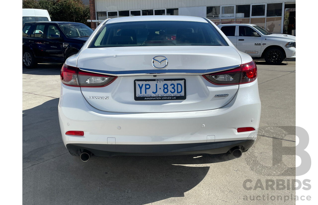 7/2017 Mazda Mazda6 Touring 6C MY15 4d Sedan White 2.5L