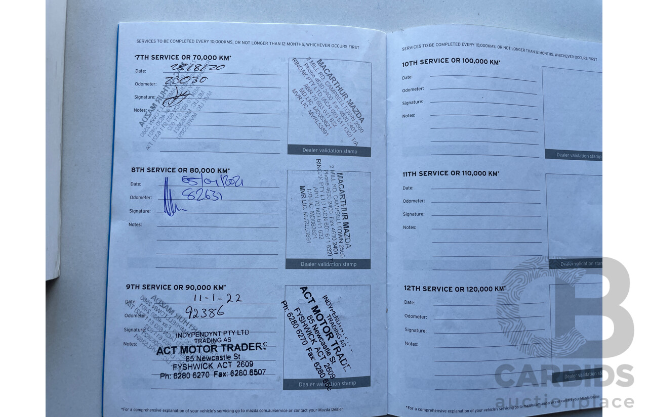 7/2017 Mazda Mazda6 Touring 6C MY15 4d Sedan White 2.5L