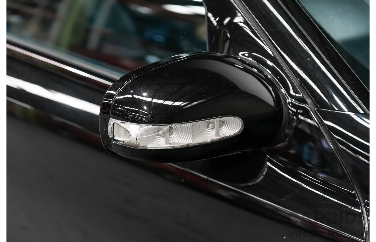 1/2006 Mercedes Benz E500 Avantgarde W211 MY06 UPGRADE 4d Sedan Black V8 5.0L