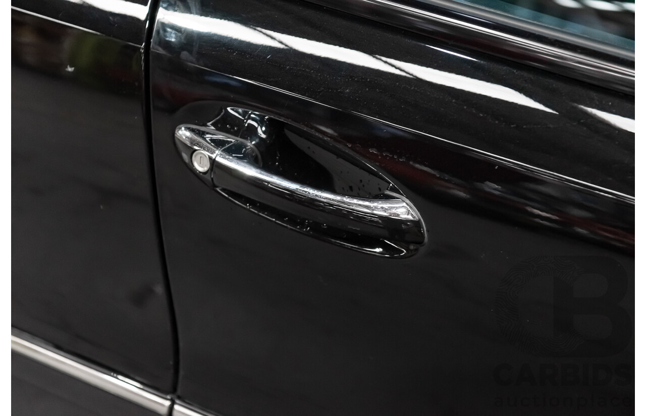 1/2006 Mercedes Benz E500 Avantgarde W211 MY06 UPGRADE 4d Sedan Black V8 5.0L