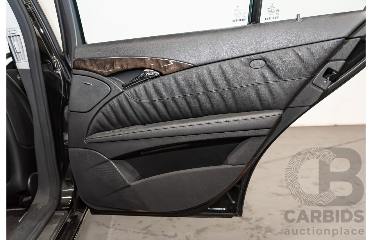 1/2006 Mercedes Benz E500 Avantgarde W211 MY06 UPGRADE 4d Sedan Black V8 5.0L