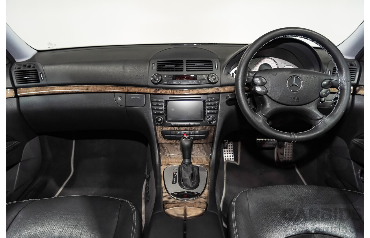1/2006 Mercedes Benz E500 Avantgarde W211 MY06 UPGRADE 4d Sedan Black V8 5.0L