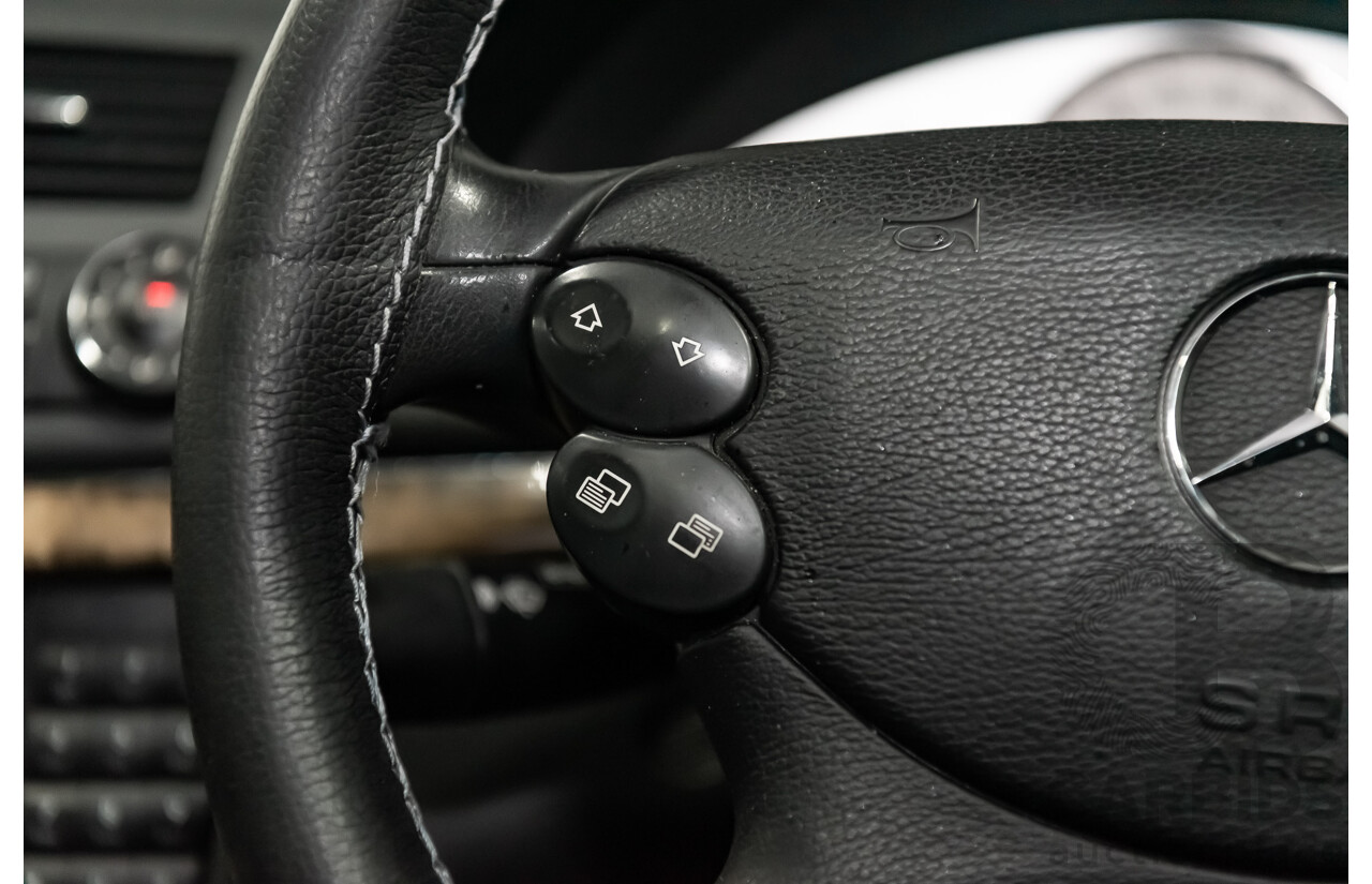 1/2006 Mercedes Benz E500 Avantgarde W211 MY06 UPGRADE 4d Sedan Black V8 5.0L