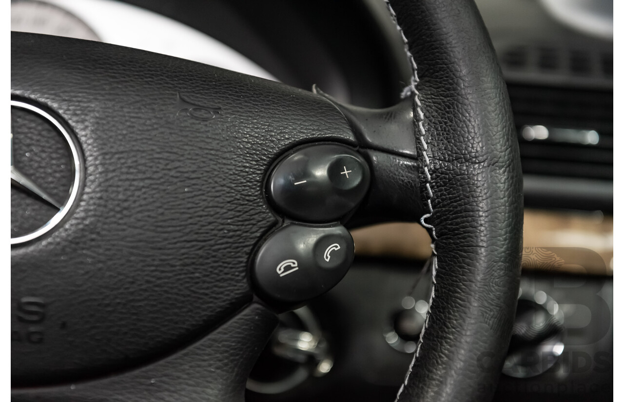 1/2006 Mercedes Benz E500 Avantgarde W211 MY06 UPGRADE 4d Sedan Black V8 5.0L