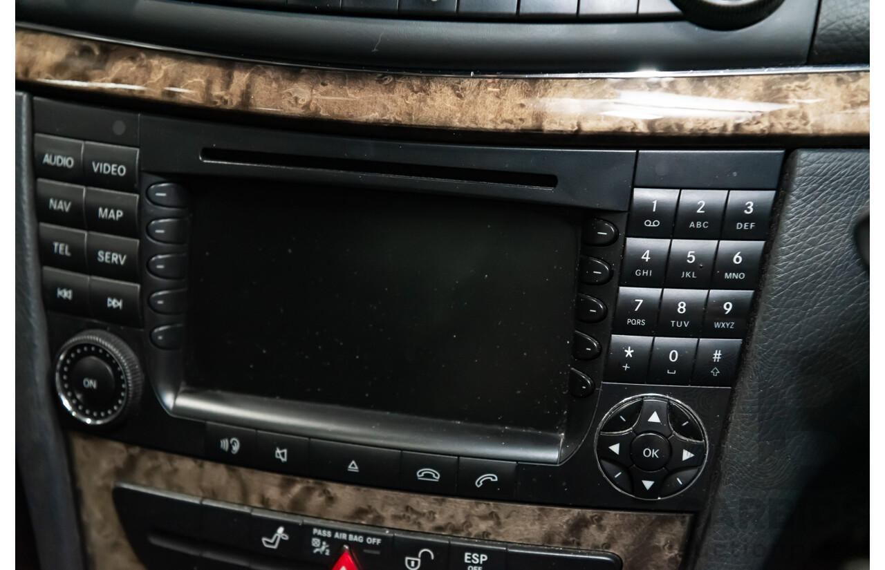 1/2006 Mercedes Benz E500 Avantgarde W211 MY06 UPGRADE 4d Sedan Black V8 5.0L