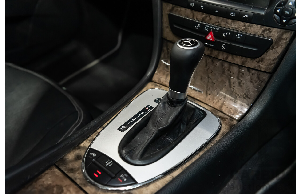 1/2006 Mercedes Benz E500 Avantgarde W211 MY06 UPGRADE 4d Sedan Black V8 5.0L