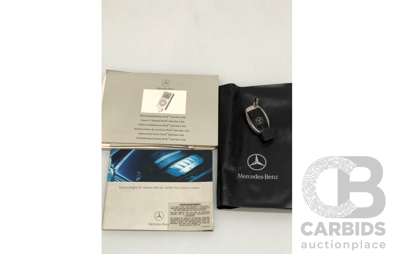 1/2006 Mercedes Benz E500 Avantgarde W211 MY06 UPGRADE 4d Sedan Black V8 5.0L