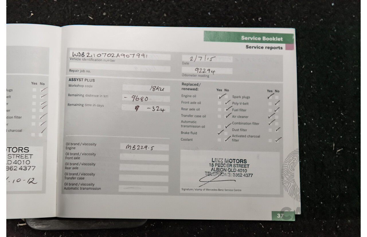 1/2006 Mercedes Benz E500 Avantgarde W211 MY06 UPGRADE 4d Sedan Black V8 5.0L