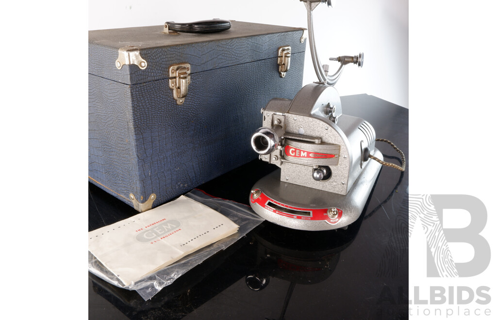 Vintage Pathescope Gem 9.5mm Projector, - Lot 1489060 | ALLBIDS