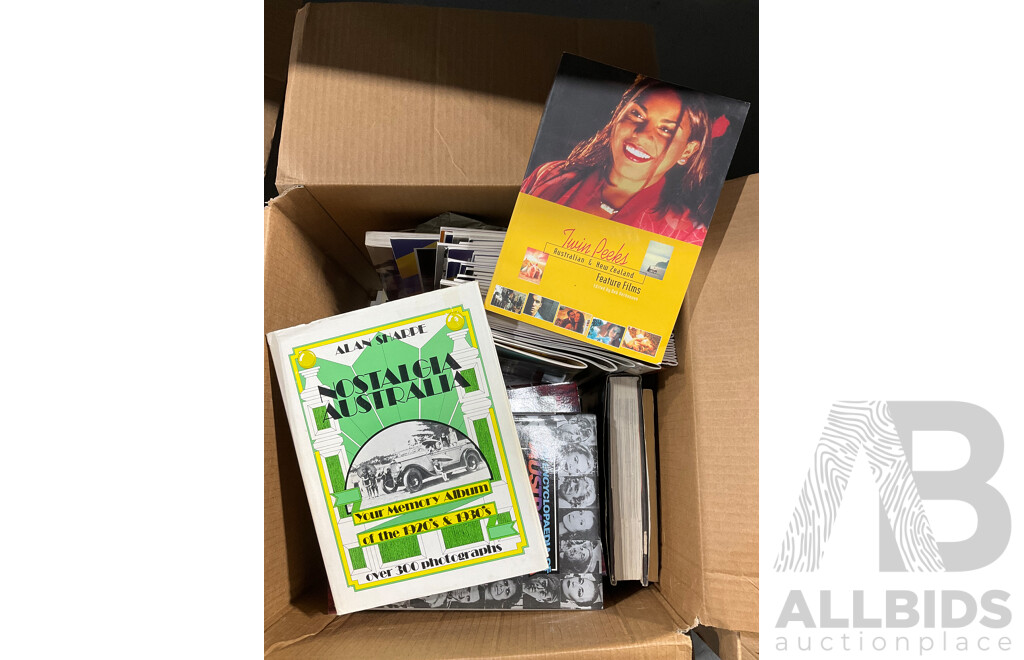 Large Collection Books Relating to Australian Cinema & Film History
