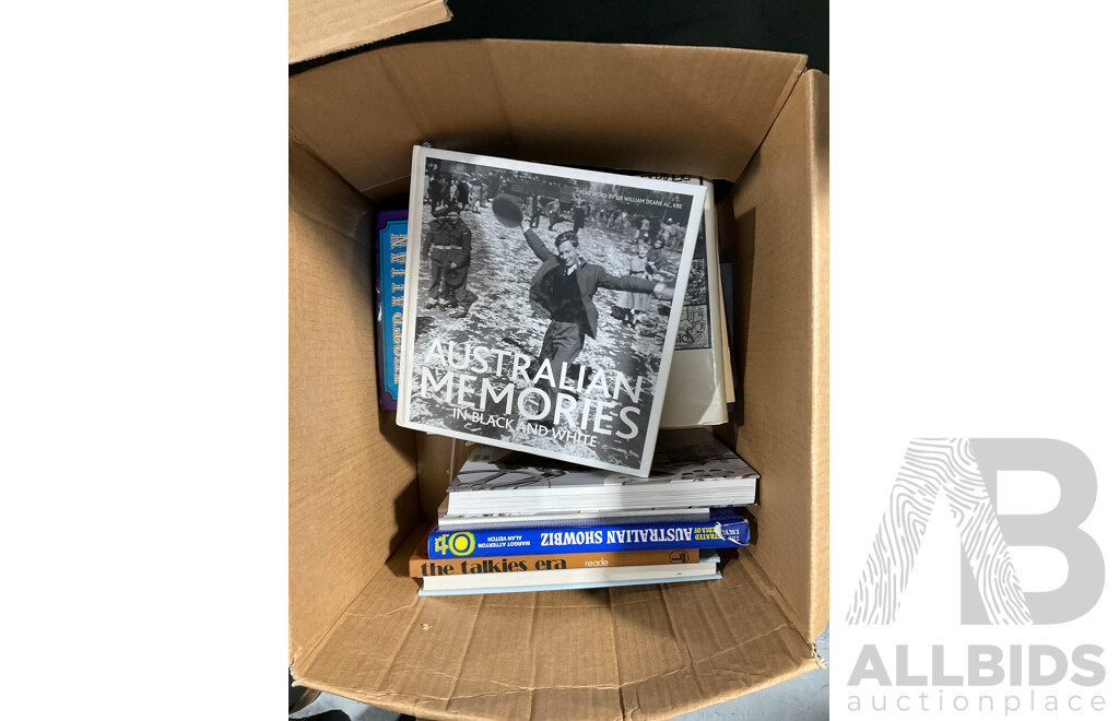 Large Collection Books Relating to Australian Cinema & Film History