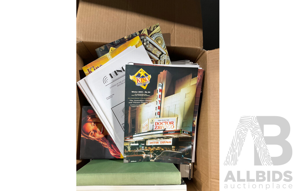Large Collection Books Relating to Australian Cinema & Film History