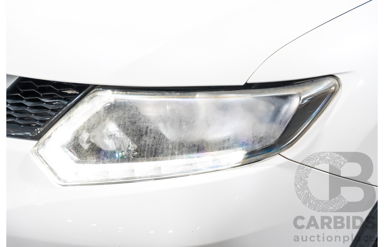 11/2014 Nissan X-Trail ST-L (fwd) T32 4d Wagon White 2.5L - 7 Seater